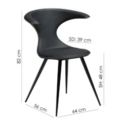 Dan-Form Ruokapöydän Tuolit<Flair-tuoli