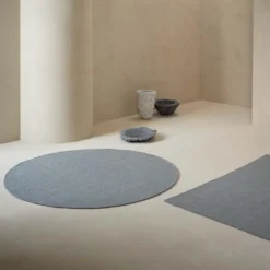 Linie Design Puuvillamatot|Pyöreät Matot<Oksa-matto, pyöreä