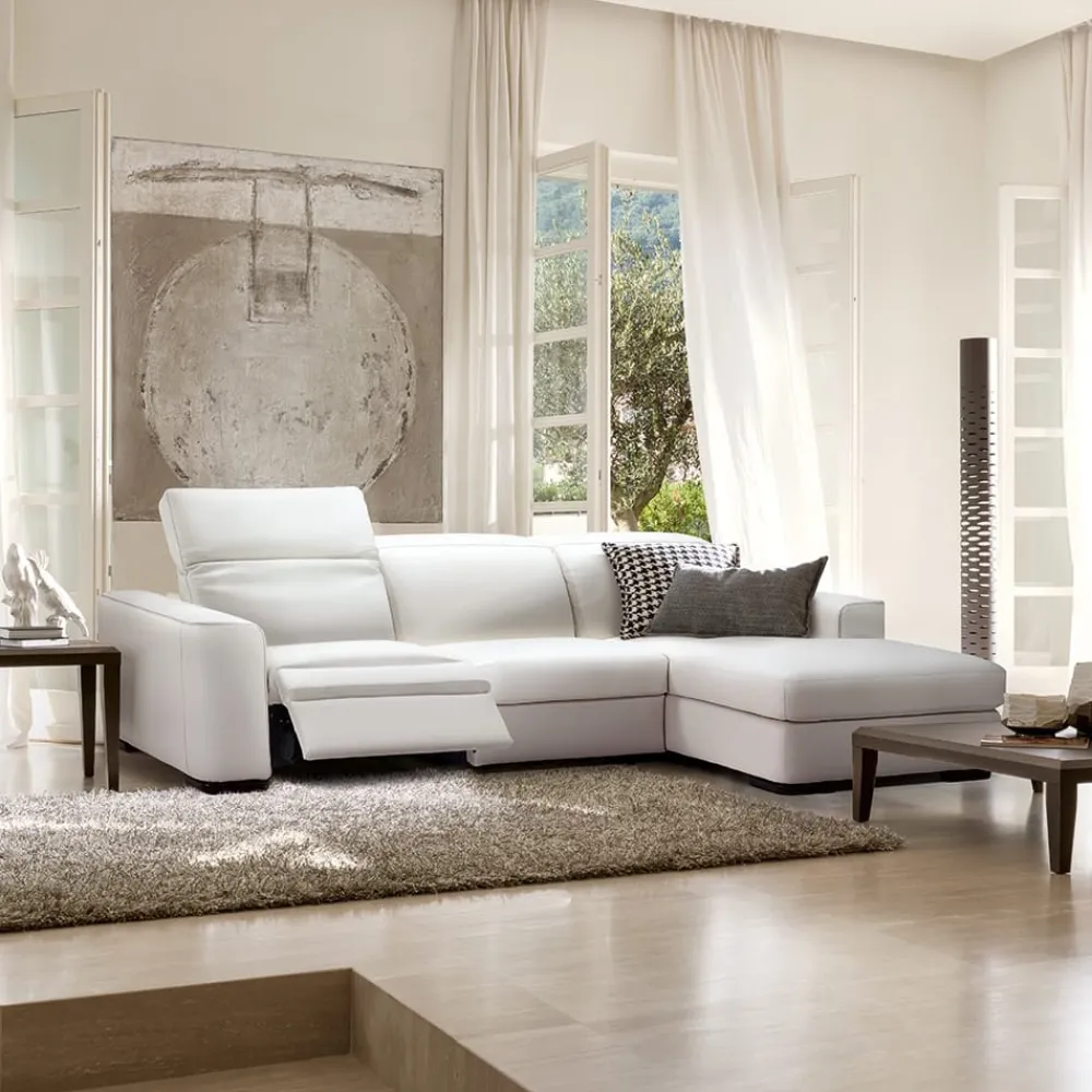 Natuzzi 3-Istuttavat Sohvat|Nahkasohvat<Diesis-sohva
