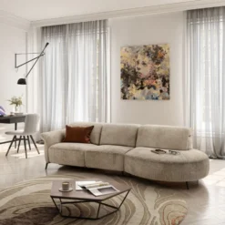 Natuzzi Editions 2-Istuttavat Sohvat|3-Istuttavat Sohvat<Venezia-sohva