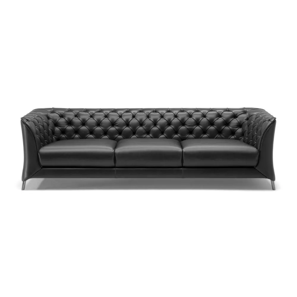Natuzzi 3-Istuttavat Sohvat|Nahkasohvat<La Scala -sohva