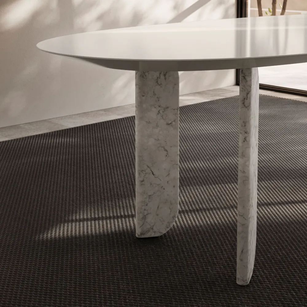 Natuzzi Ruokapöydät|Pyöreät Pöydät<Libra-ruokapöytä, pyöreä