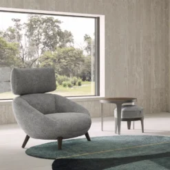 Natuzzi Nojatuolit|Pyörivät Tuolit<Luna-nojatuoli 360°