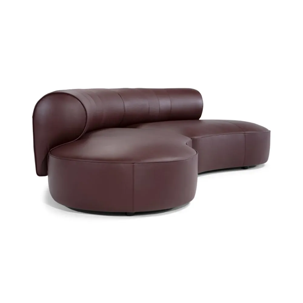 Natuzzi Moduulisohvat|3-Istuttavat Sohvat<Melody-kaarisohva