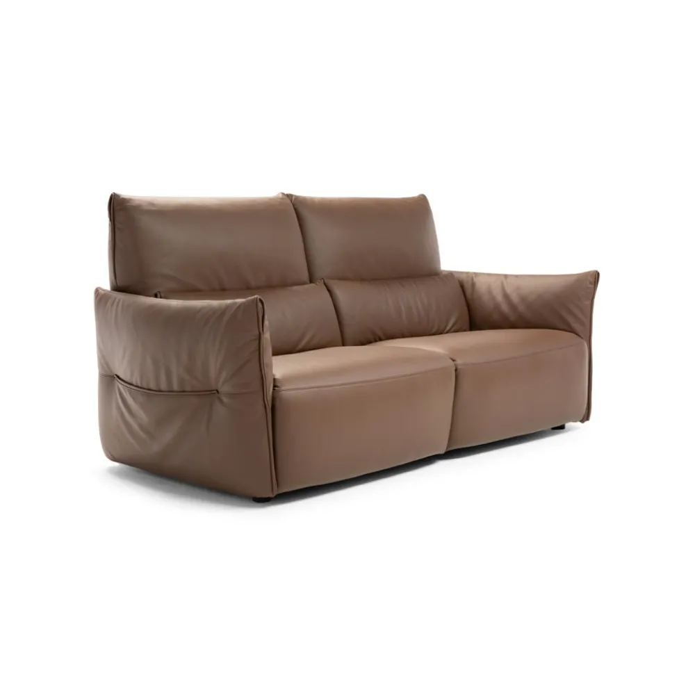 Natuzzi 2-Istuttavat Sohvat|Mekanismisohvat<Wellbe-nahkasohva