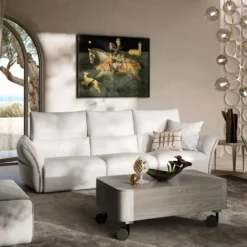Natuzzi 2-Istuttavat Sohvat|Mekanismisohvat<Wellbe-nahkasohva