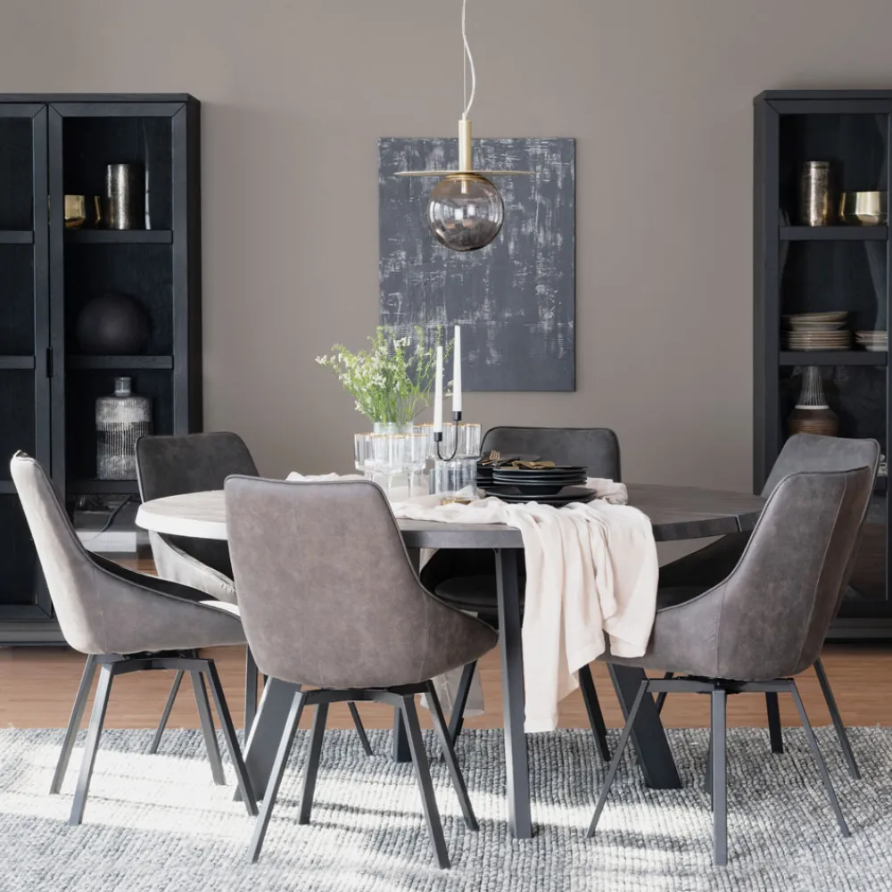 Rowico Home Ruokapöydän Tuolit|Pyörivät Tuolit<Rowico Alison-tuoli