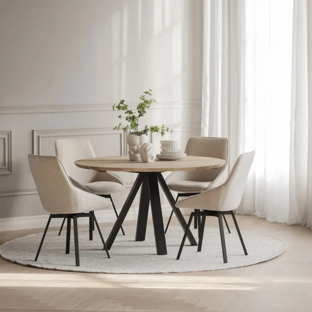 Rowico Home Ruokapöydän Tuolit|Pyörivät Tuolit<Rowico Alison-tuoli