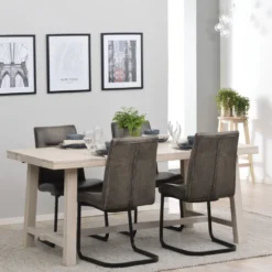 Rowico Home Ruokapöydät<Rowico Brooklyn-ruokapöytä, puujalat