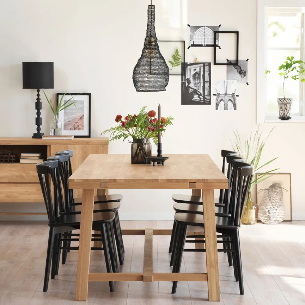 Rowico Home Ruokapöydät<Rowico Brooklyn-ruokapöytä, puujalat