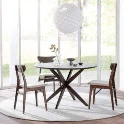 Rowico Home Ruokapöydät|Pyöreät Pöydät<Rowico Calverton-ruokapöytä