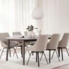 Rowico Home Ruokailuryhmät<Rowico Filippa-ruokailuryhmä, ruskea tammi