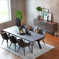 Rowico Home Ruokapöydät<Rowico Fred-lankkupöytä, ruskea tammi | ERÄ