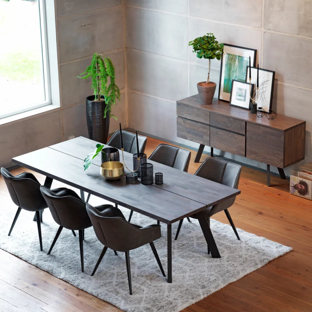 Rowico Home Ruokapöydät<Rowico Fred-lankkupöytä, ruskea tammi | ERÄ