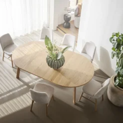 Rowico Home Ruokapöydän Jatkopalat<Rowico Glenside-pöydän jatkopala