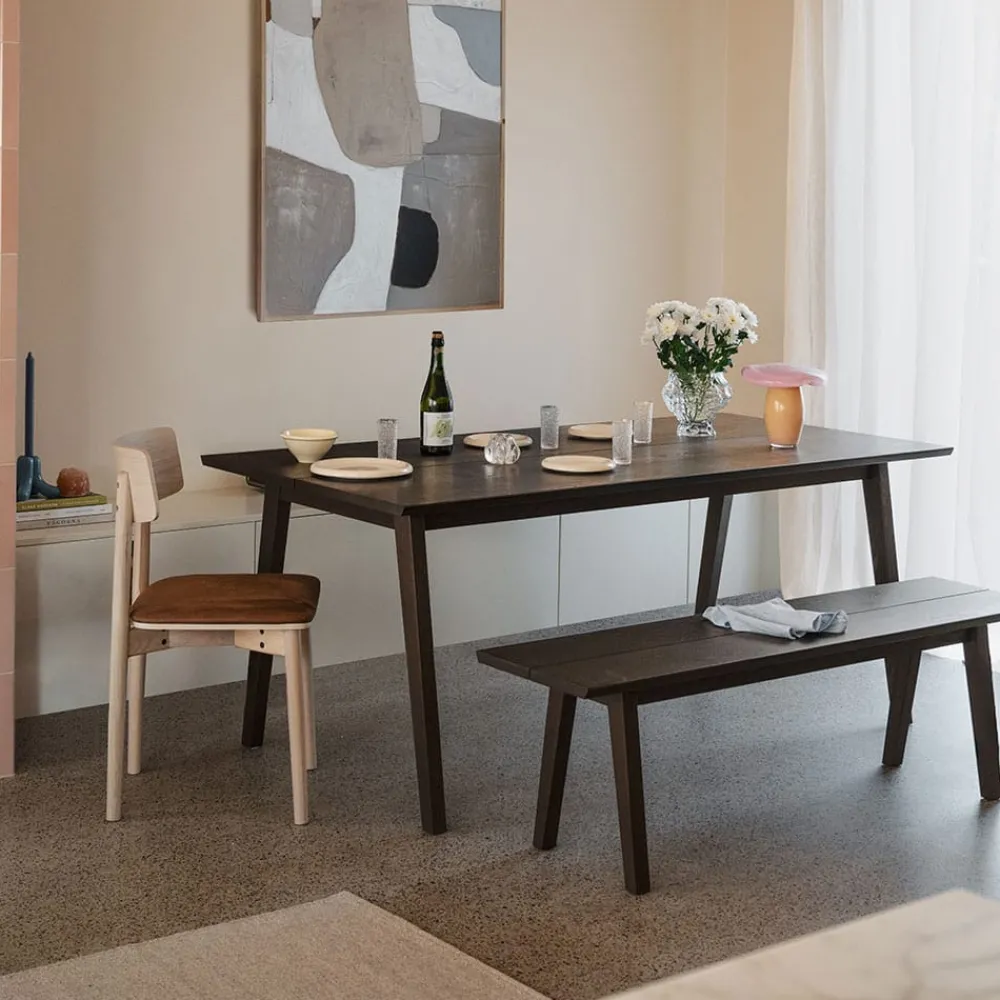 Rowico Home Ruokapöydät|Jatkettavat Pöydät<Rowico Melfort-ruokapöytä, ruskea