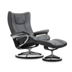 Stressless Mekanismituolit<Wing-lepotuoli + rahi Signature-jalalla