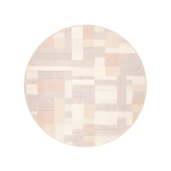 VM Carpet Pyöreät Matot|Villamatot<Domino-villamatto, pyöreä