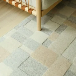 VM Carpet Pyöreät Matot|Villamatot<Domino-villamatto, pyöreä